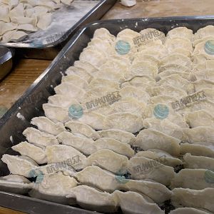 仿手工包餃子機(jī)大小均勻老客戶反饋！