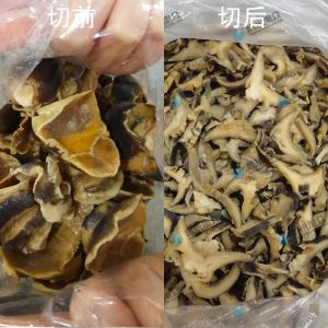 工程款切絲機客戶來廠現(xiàn)場試機！