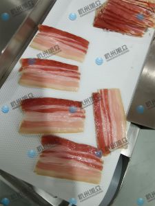 多功能熟肉切片機，切2mml臘肉片片厚薄均勻效果贊!